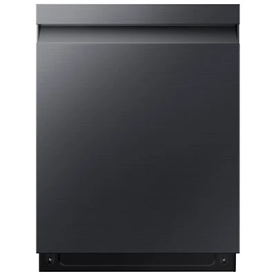 Samsung 24" 46dB Built-In Dishwasher with Third Rack (DW80CG5450MTAA) - Matte Black Steel