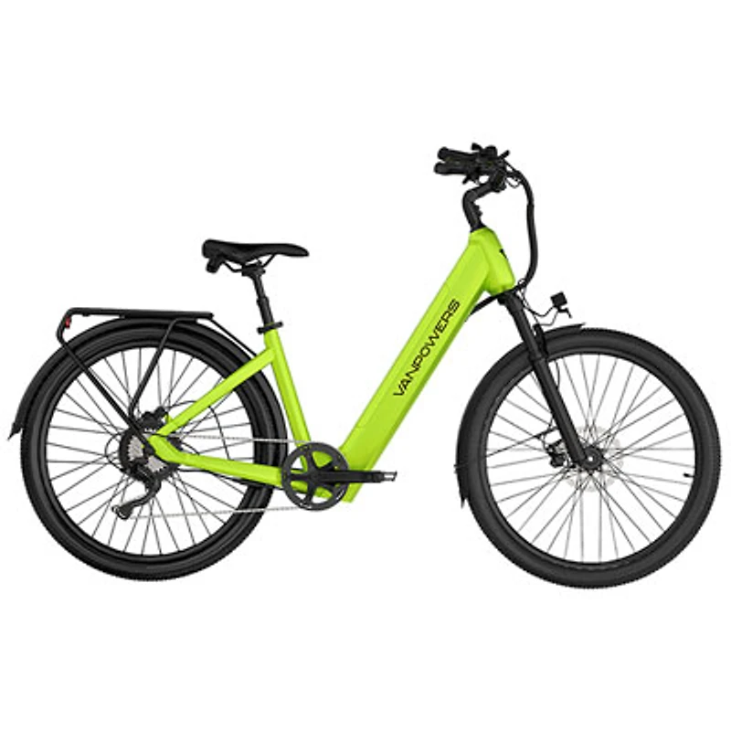 Vanpowers Urban Glide Standard Step-Through Fat-Tire Electric Bike (500W Motor/104km Range/32km/h Top Speed