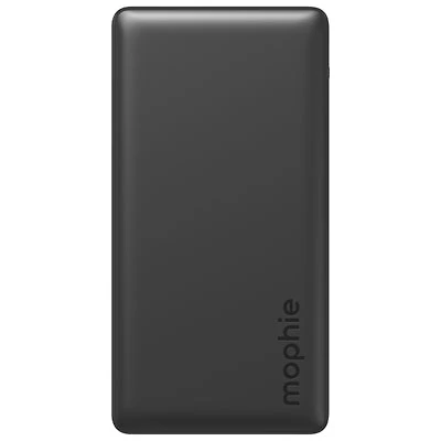 mophie Power Boost 10000 mAh USB-A/USB-C Power Bank - Black