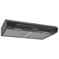Broan-NuTone 30" Under Cabinet Range Hood (ALT2303BLS) - Black Stainless