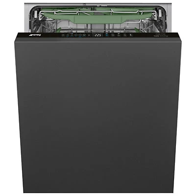 Smeg 24" 40dB Built-In Dishwasher with Stainless Steel Tub & Third Rack (DW8620) - Panel Ready