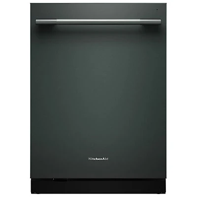 KitchenAid 24" 44dB Built-In Dishwasher w/ Stainless Steel Tub & Third Rack (KDTS724SJP) - Juniper
