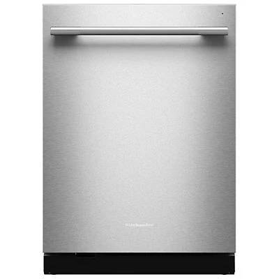 KitchenAid 24" 44dB Built-In Dishwasher w/ Stainless Steel Tub & Third Rack (KDTS724SPS) - Stainless