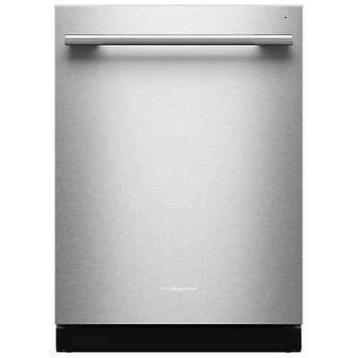 KitchenAid 24" 41dB Built-In Dishwasher w/ Stainless Steel Tub & Third Rack (KDTS324SPS) - Stainless