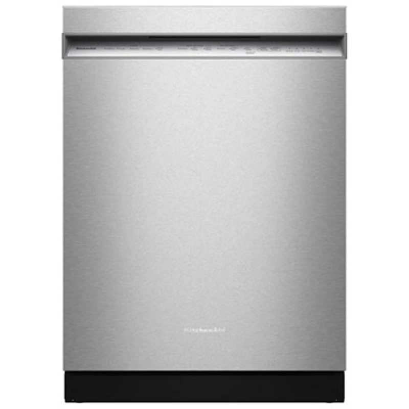 KitchenAid 24" 44dB Built-In Dishwasher w/ Stainless Steel Tub & Third Rack (KDFS424SPS) - Stainless