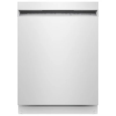 KitchenAid 24" 47dB Built-In Dishwasher w/ Stainless Steel Tub & Third Rack (KDFS224SWH) - White