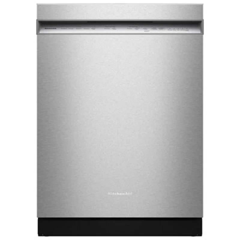 KitchenAid 24" 47dB Built-In Dishwasher w/ Stainless Steel Tub & Third Rack (KDFS224SPS) - Stainless