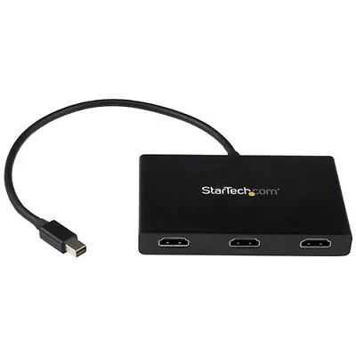 Open Box - StarTech 3-Port Mini DisplayPort to HDMI Multi Monitor Splitter (MSTMDP123HD)