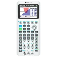 Texus Instruments TI-84 Plus CE Graphing Calculator - White