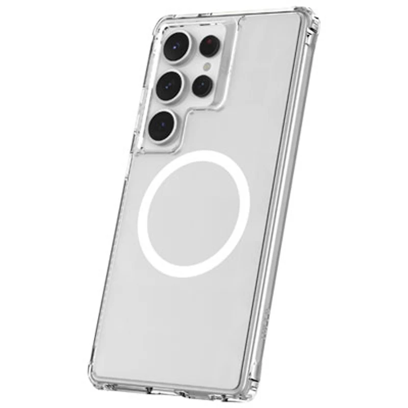TUFF8 QI2 Rugged Case with MagSafe for Galaxy S25 Ultra- Clear