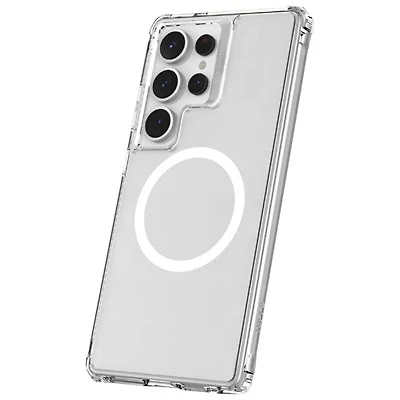 TUFF8 QI2 Rugged Case with MagSafe for Galaxy S25 Ultra- Clear