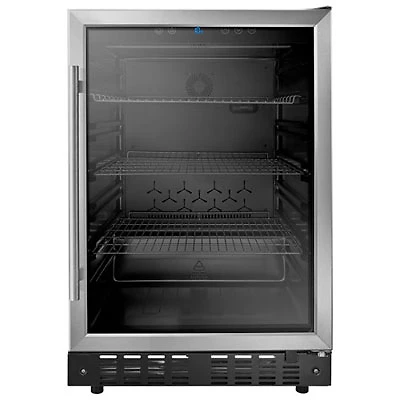 Open Box - Insignia 165-Can Freestanding Beverage Centre (NS-BC1ZSS9-C) - Staineless Steel - Scratch & Dent