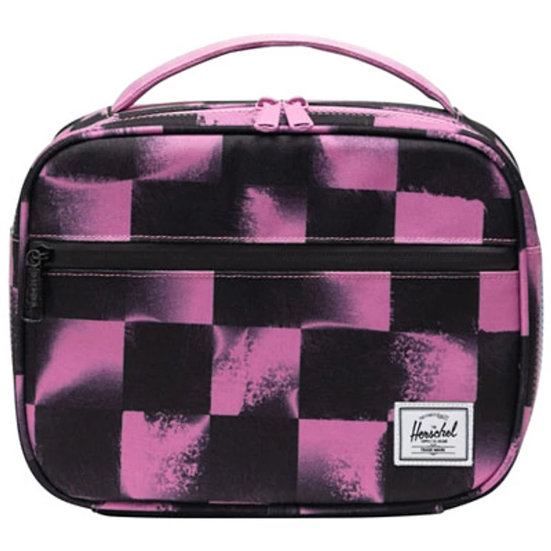 Herschel Pop Quiz Lunch Box Backpack - Stencil Checker Opera Mauve