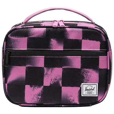 Herschel Pop Quiz Lunch Box Backpack - Stencil Checker Opera Mauve