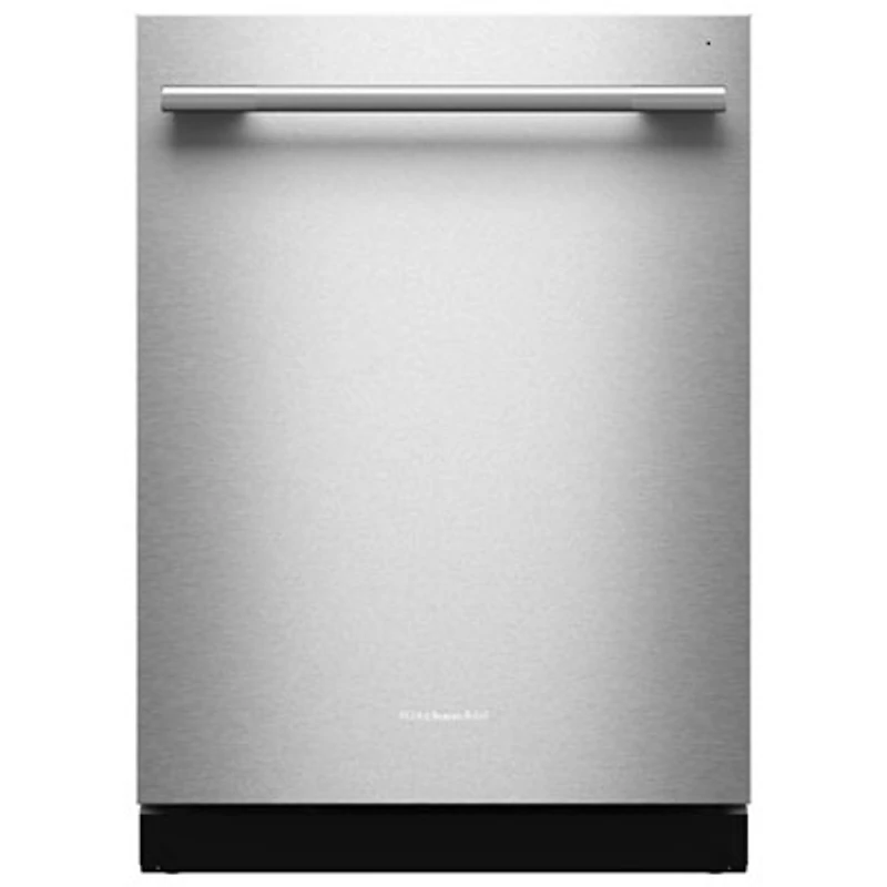 KitchenAid 24" 47dB Built-In Dishwasher with Stainless Steel Tub & Third Rack (KDTS224SPS) - PrintShield Stainless