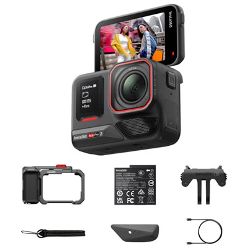 Insta360 Ace Pro 2 Single Battery Xplorer Bundle 8K Waterproof Action Camera