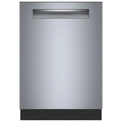 Bosch 500 Series 24" 44dB Built-In Dishwasher with Stainless Steel Tub & Third Rack (SHP65DM5N) - Stainless