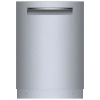 Bosch 500 Series 24" 44dB Built-In Dishwasher with Stainless Steel Tub & Third Rack (SHP65CC5UC) - Stainless