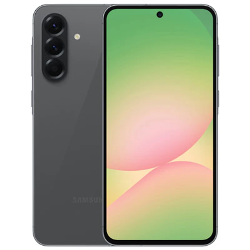 TELUS Samsung Galaxy A56 5G 128GB - Awesome Graphite - Monthly Financing