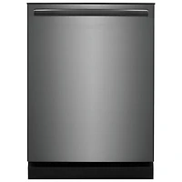 Open Box - Frigidaire Gallery 24" 52dB Built-In Dishwasher (GDPH4515AD) - Black Stainless Steel - Scratch & Dent