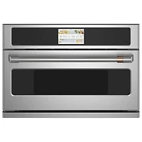 Café Smart 5-in-1 30" 1.7 Cu. Ft. Speed Electric Wall Oven with 120V Advantium (CSB913P2VS1) - Stainless