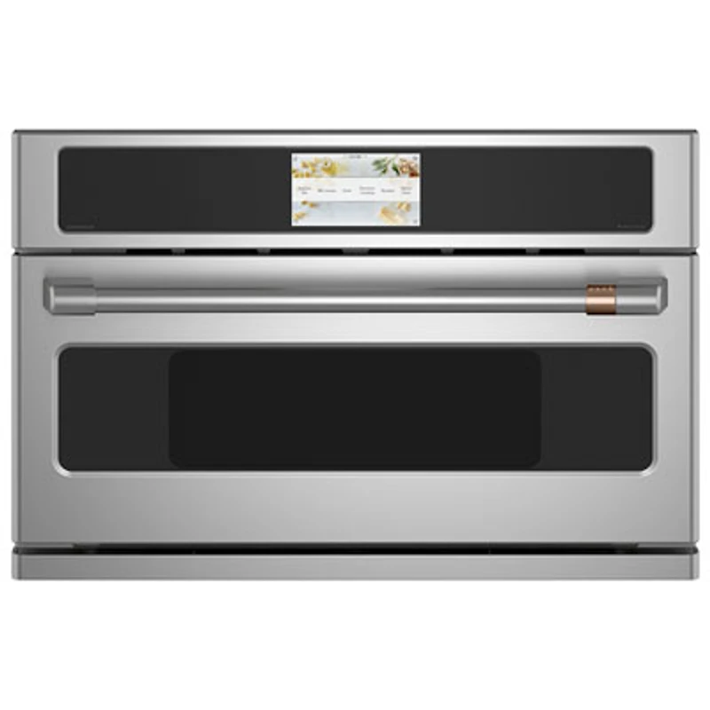 Café Smart 5-in-1 30" 1.7 Cu. Ft. Speed Electric Wall Oven with 240V Advantium (CSB923P2VS1) - Stainless