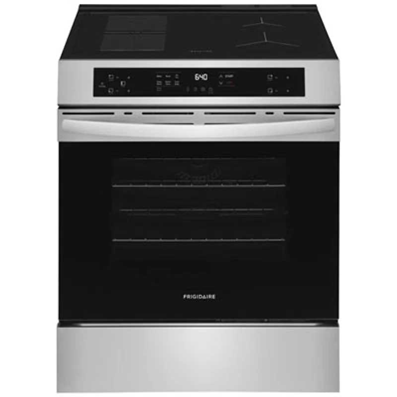 Frigidaire 30" 5.3 Cu. Ft. Fan Convection Freestanding Induction Air Fry Range (FCFI308CBS) - Stainless