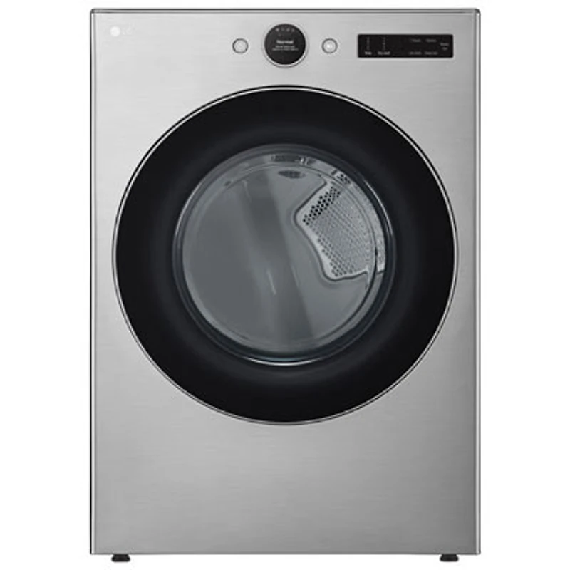 Open Box - LG 7.4 Cu. Ft. Gas Steam Dryer (DLGX5501V) - Graphite Steel - Scratch & Dent