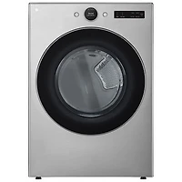 Open Box - LG 7.4 Cu. Ft. Gas Steam Dryer (DLGX5501V) - Graphite Steel - Scratch & Dent
