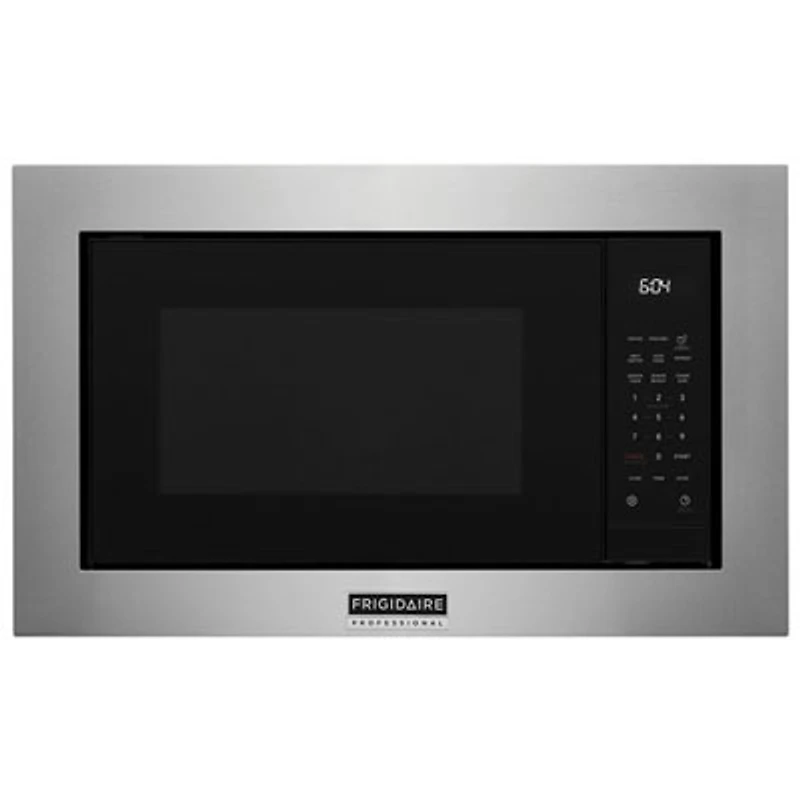 Open Box - Frigidaire Pro Built-In Microwave - 2.2 Cu. Ft. - Smudge-Proof Stainless Steel - Perfect Condition