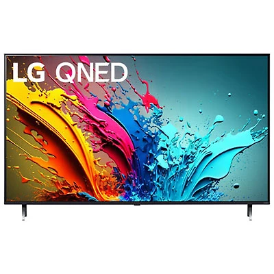 Open Box - LG 55" 4K UHD HDR QNED webOS Smart TV (55QNED85TYA) - 2024