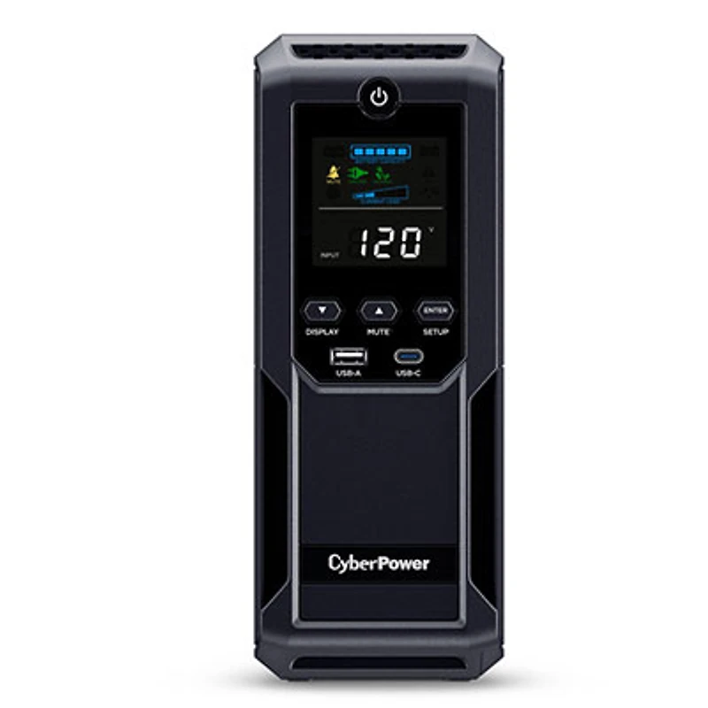 Open Box - CyberPower 1500VA UPS Battery Backup (CP1500AVRLCD3)