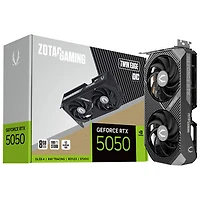 ZOTAC Gaming GeForce RTX 5050 Twin Edge OC 8GB GDDR6 Video Card