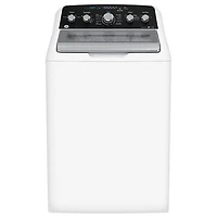 GE 4.9 Cu. Ft. Top Load Washer (GTW491BMRWS) - White