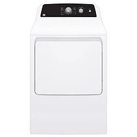 GE 6.2 Cu. Ft. Electric Dryer (GTX34EBMRWS) - White
