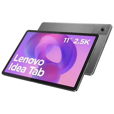 Lenovo Idea Tab 11" 128GB Android 15 Tablet with MediaTek Dimensity 6300 8-Core Processor