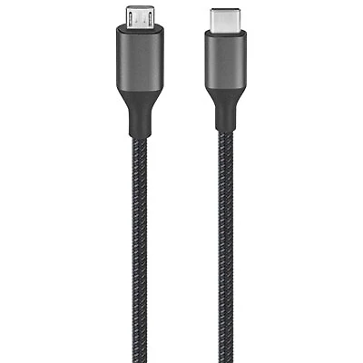 Insignia 1m (3.3 ft.) Micro USB to USB-C Cable - Only at Best Buy