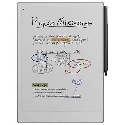 reMarkable Paper Pro 11.8" 64GB Paper Tablet with Marker Plus Pen - Black