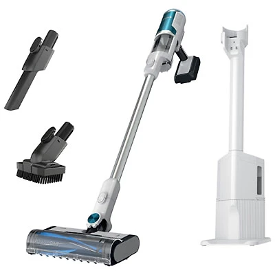 Shark Clean & Empty Cordless Stick Vacuum - Rotator White/ Peacock Blue