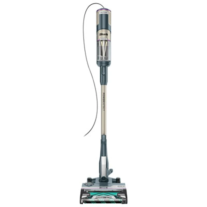 SHARK PowerDetect Corded Stick Vacuum - Black/Teal