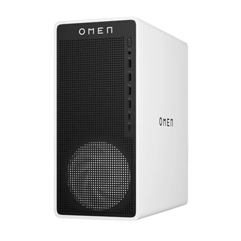 HP OMEN 16L Gaming PC - White (Intel Core i5-14400F/16GB RAM/1TB HDD/RTX 5060) - Only at Best Buy