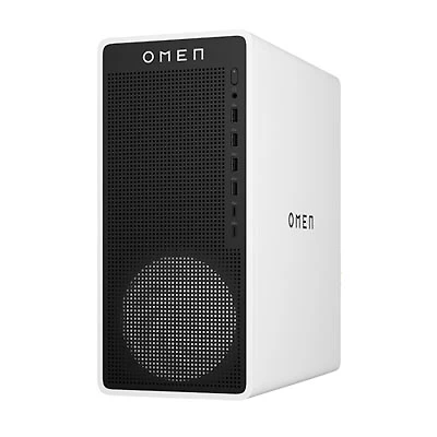 HP OMEN 16L Gaming PC - White (Intel Core i5-14400F/16GB RAM/1TB HDD/RTX 5060) - Only at Best Buy