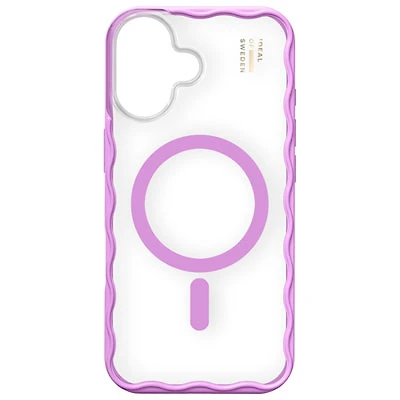 Ideal Of Sweden Frame Fitted Hard Shell Case with MagSafe for iPhone 17 - Pink/Clear