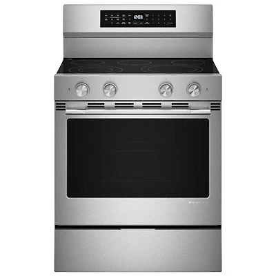 KitchenAid 30" 5.3 Cu. Ft. Convection Freestanding Electric Air Fry Range (YKFES530SPS) - Stainless Steel