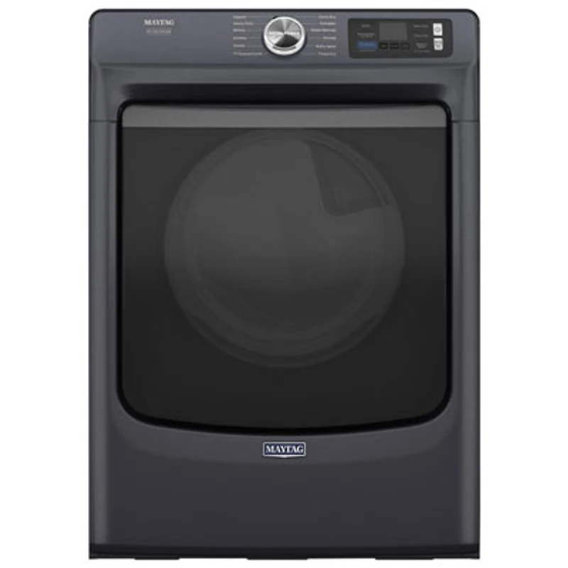 Open Box - Maytag Pet Pro 7.4 Cu. Ft. Gas Steam Dryer (MGD7020RF) - Midnight Steel - Perfect Condition