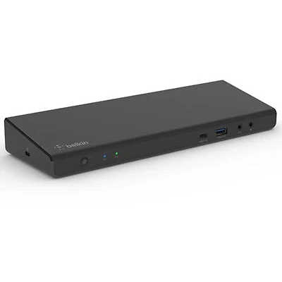 Open Box - Belkin Universal USB-C Triple Display Dock (INC007ttBK) - Black