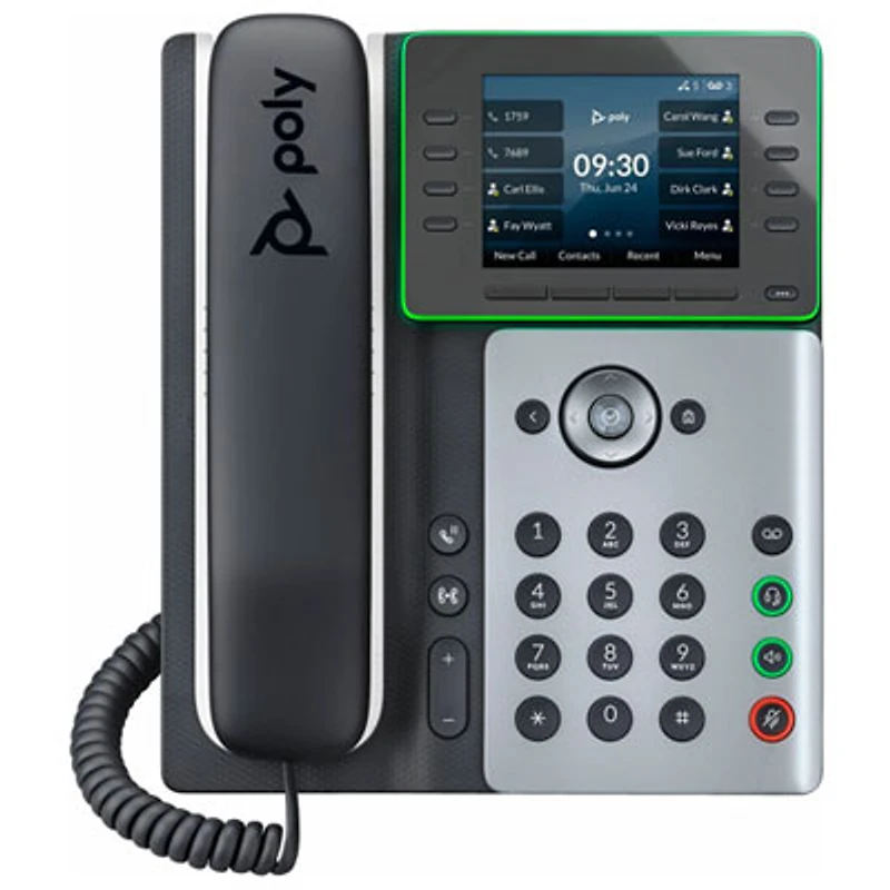 Open Box - HP Poly Edge E350 IP Phone (82M89AA) - Black