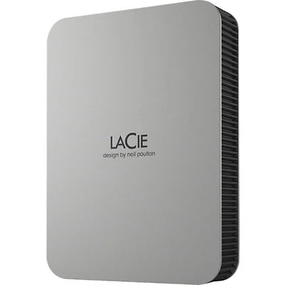 Open Box - LaCie Mobile Drive Secure 2TB 2.5" USB 3.2 Gen 1 Portable External Hard Drive - Space Grey (STLR2000400)