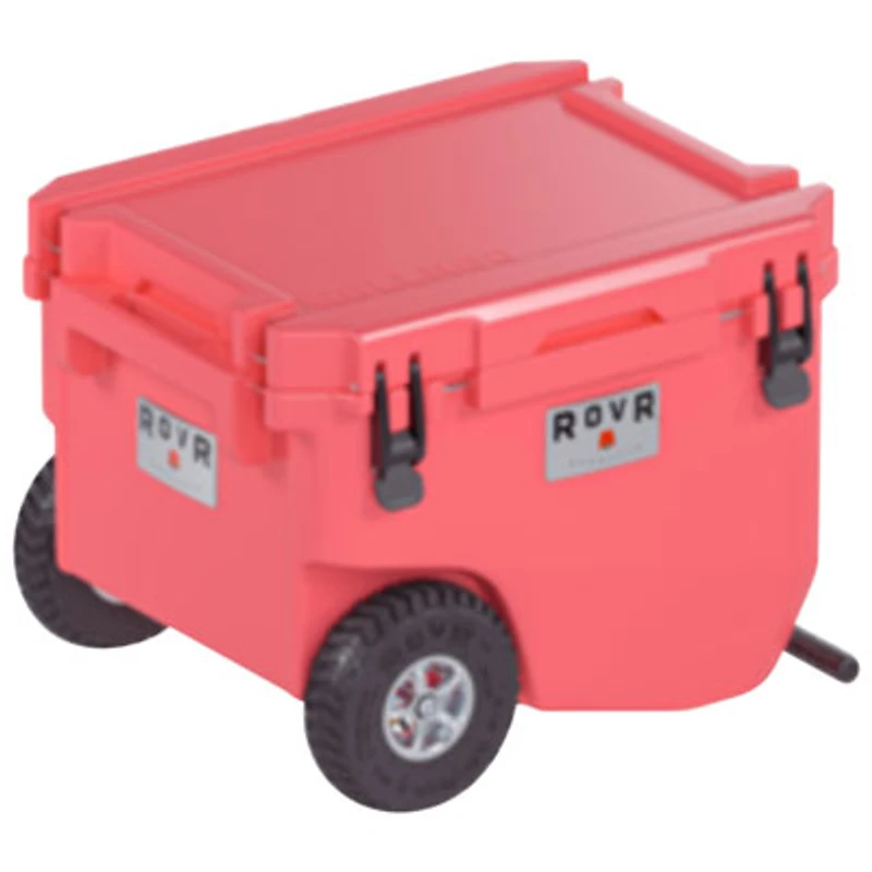 RovR RollR 56.8 L Hard Shell Sided Wheeled Cooler with Handle