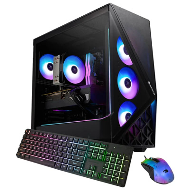 iBUYPOWER Slate 9 Gaming PC (Intel Core i7 14700F/32GB RAM/1TB SSD/RTX 5060) - English - Only at Best Buy